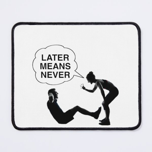 Item preview, Don't Wait for Tomorrow: Seize the Day and Live Your Dreams Today (Image of a person running towards a sunset) designed and sold by bkbh.