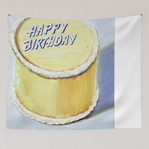 Item preview, Wayne Thiebaud - Happy Birthday Cake - 1975 designed and sold by MARTART9.
