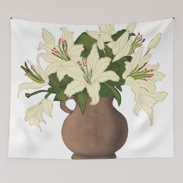 Artikelvorschau, Blumenvase entworfen und verkauft von GinaDesignUK.