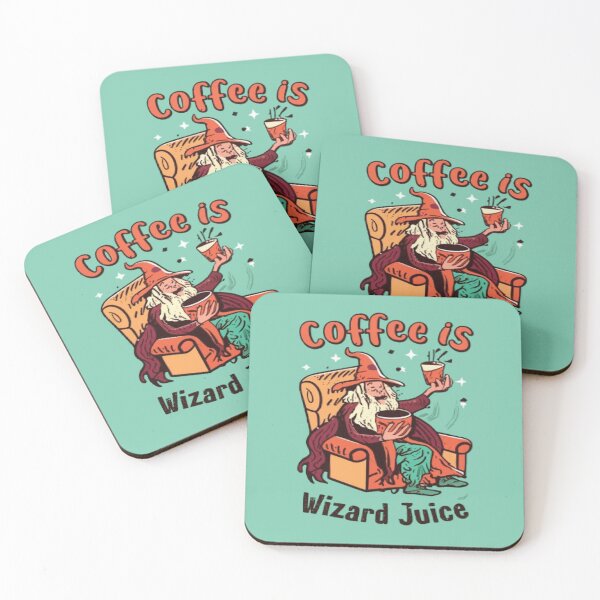 Item preview, Coffee Is Wizard Juice designed and sold by UrbanGraphixs.