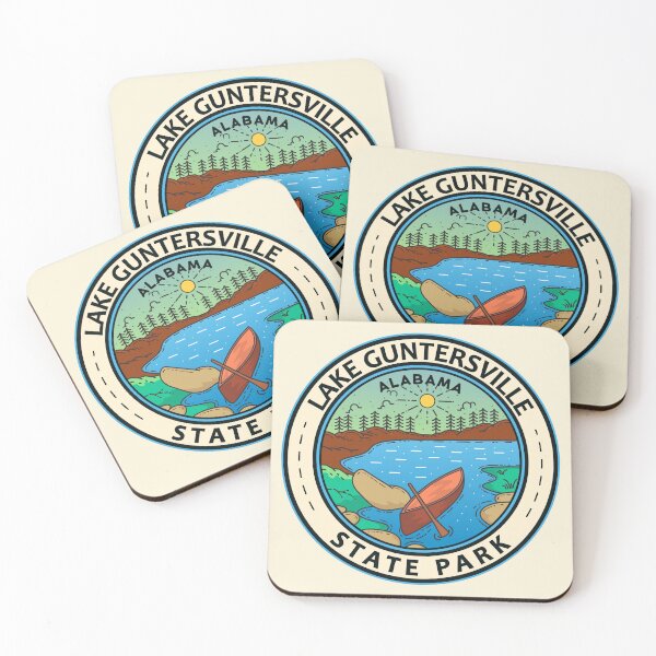 Item preview, Lake Guntersville State Park Alabama Badge designed and sold by KrisSidDesigns.