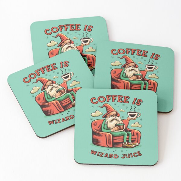 Item preview, Coffee Is Wizard Juice designed and sold by UrbanGraphixs.
