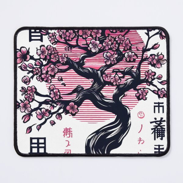 Item preview, japanese cherry tree art designed and sold by PowerUpPalette.