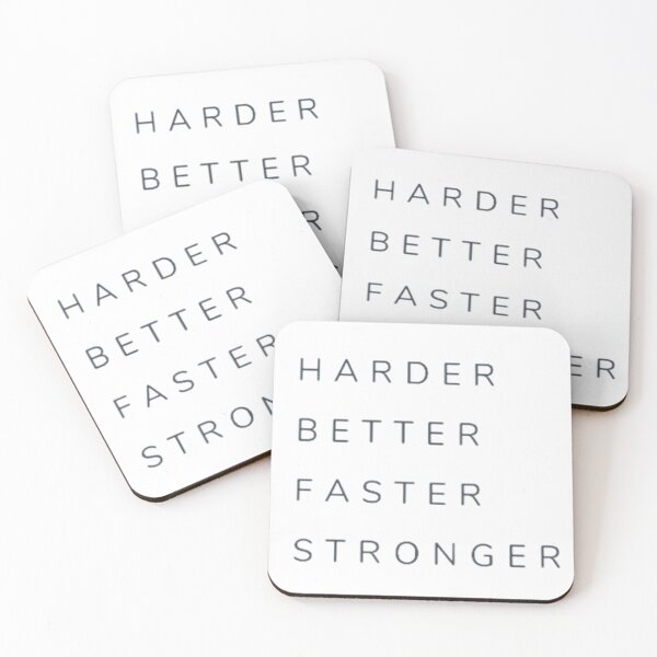 Item preview, harder better faster stronger designed and sold by SepiBear.