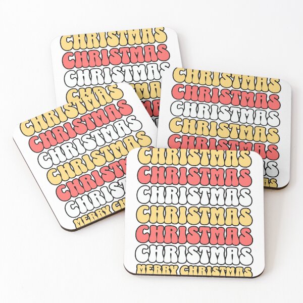 Item preview, Vibrant Christmas Typography designed and sold by letter4nico.