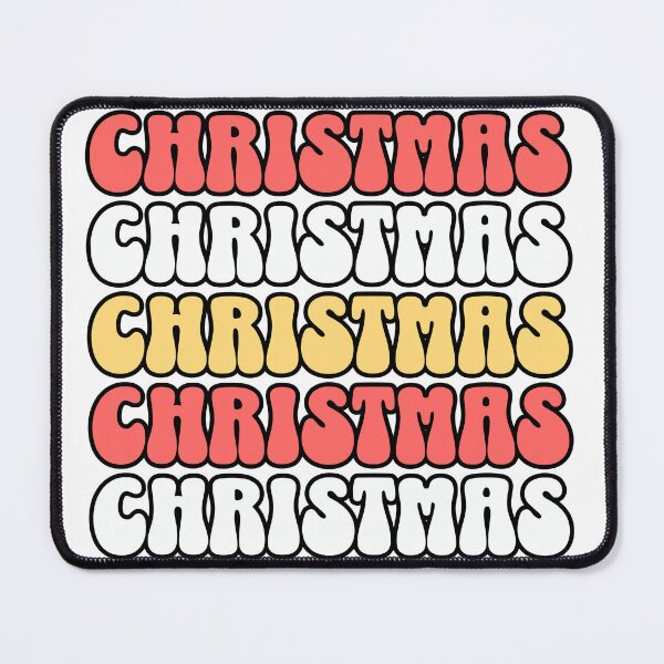 Item preview, Vibrant Christmas Typography designed and sold by letter4nico.