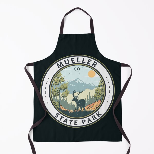 Item preview, Mueller State Park Colorado Travel Art Badge designed and sold by KrisSidDesigns.