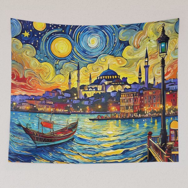 Item preview, Starry Night Istanbul designed and sold by travelwitheric.