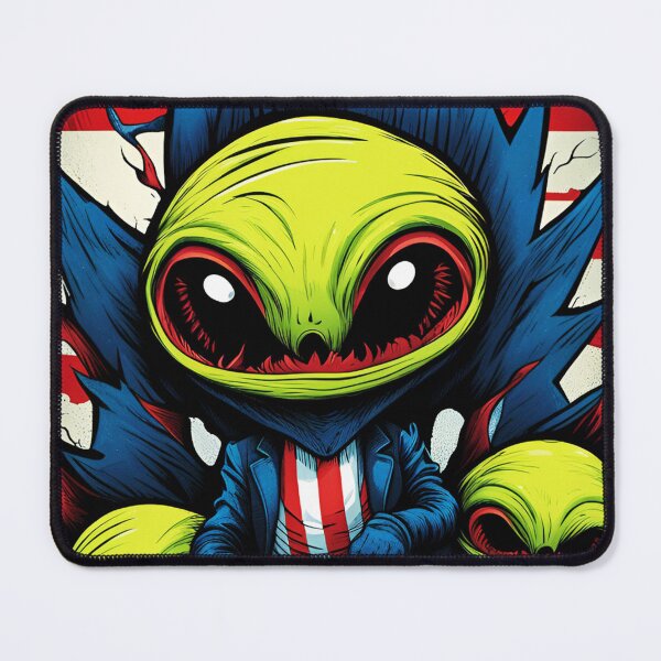 Artikelvorschau, alienlove 189 good mood lucky funny skull hero entworfen und verkauft von alienlove-8.