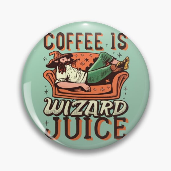 Item preview, Coffee Is Wizard Juice designed and sold by UrbanGraphixs.