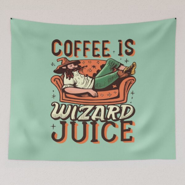 Item preview, Coffee Is Wizard Juice designed and sold by UrbanGraphixs.