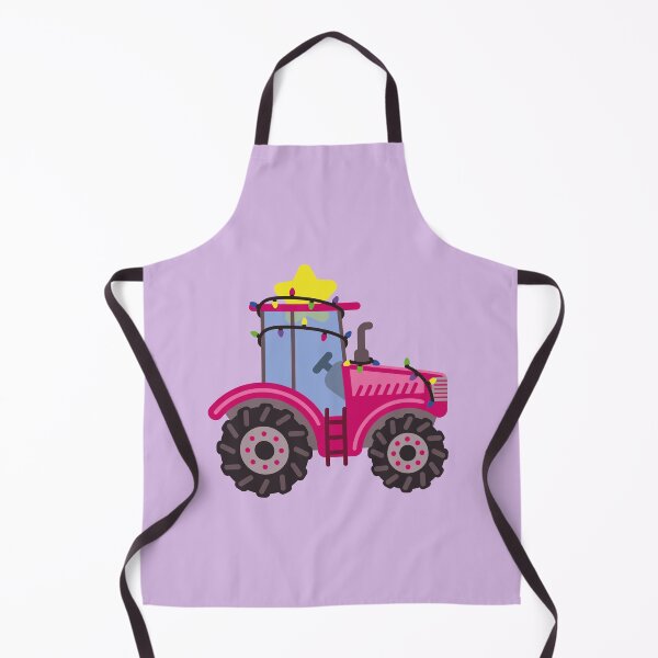 Item preview, Festive Pink Tractor designed and sold by BSBgraphics.