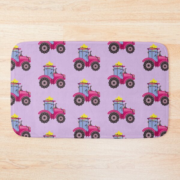 Item preview, Festive Pink Tractor designed and sold by BSBgraphics.