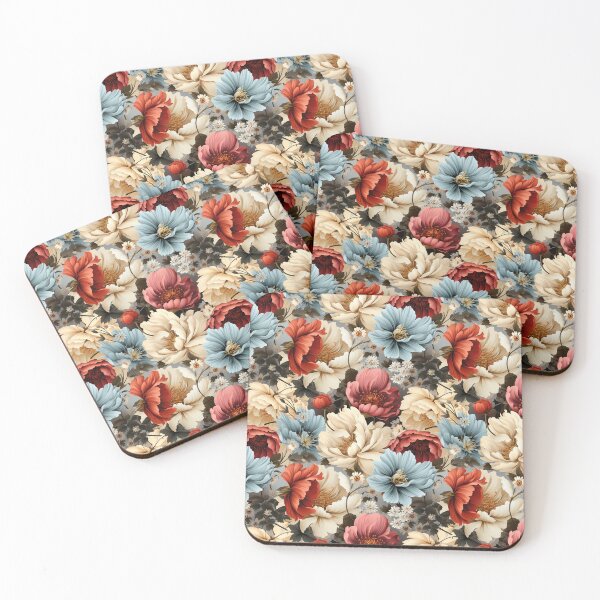 Item preview, Vintage Floral Flower Pattern designed and sold by wasootch.
