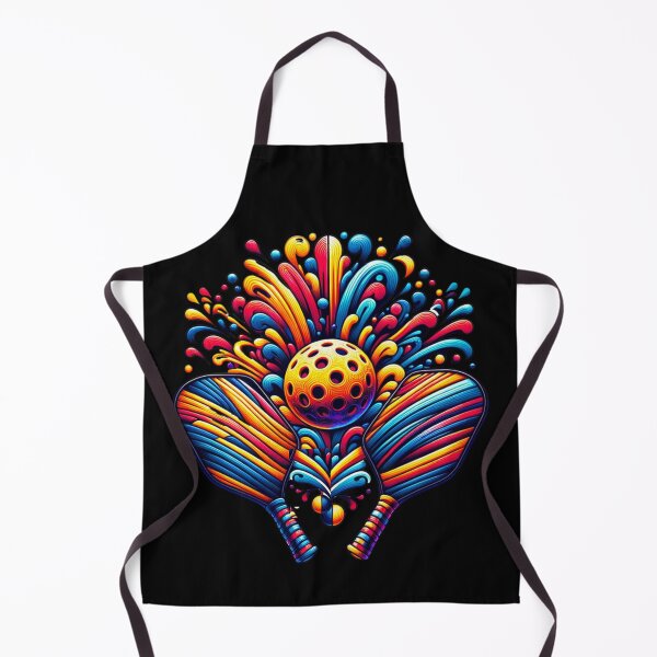 Item preview, Salpicadura de paleta de Pickleball psicodélico designed and sold by delohill.