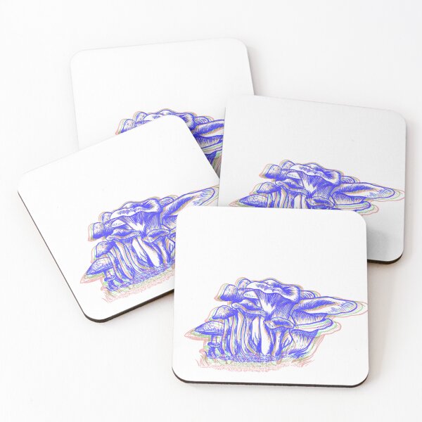 Item preview, Blue Chrome Mushrooms designed and sold by Sopicon98.