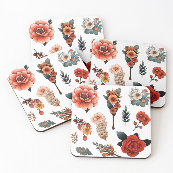 Item preview, Flower Sticker Pack designed and sold by dotsan.