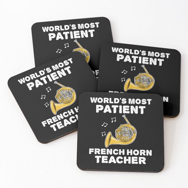 Item preview, World's Most Patient French Horn Teacher, Hornist Funny designed and sold by doodlerob.