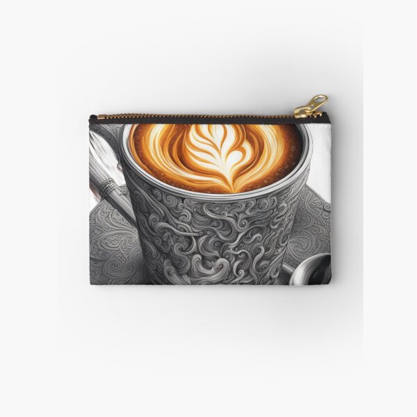 Item preview, For the Love of Coffee - Epic Beauty - Elegant Coffee Mug Steam with Coffee Barista Art designed and sold by Butler in the Home.