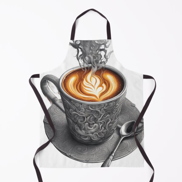 Item preview, For the Love of Coffee - Epic Beauty - Elegant Coffee Mug Steam with Coffee Barista Art designed and sold by Butler in the Home.