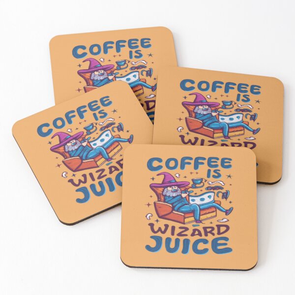 Item preview, Coffee Is Wizard Juice designed and sold by UrbanGraphixs.