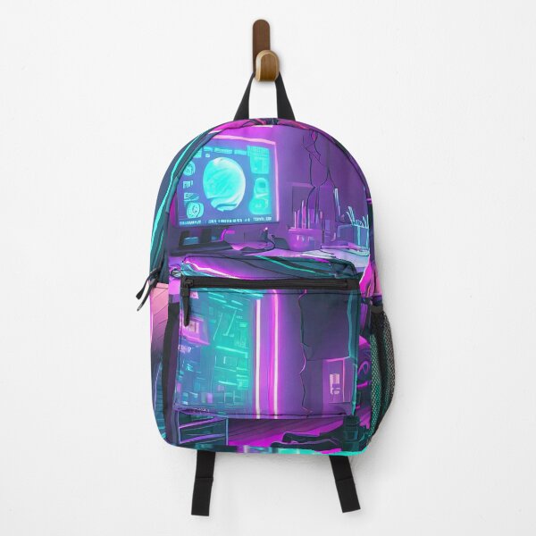 Item preview, Cyberpunk Bedroom And Gaming Rooms designed and sold by SilverSunStudio.