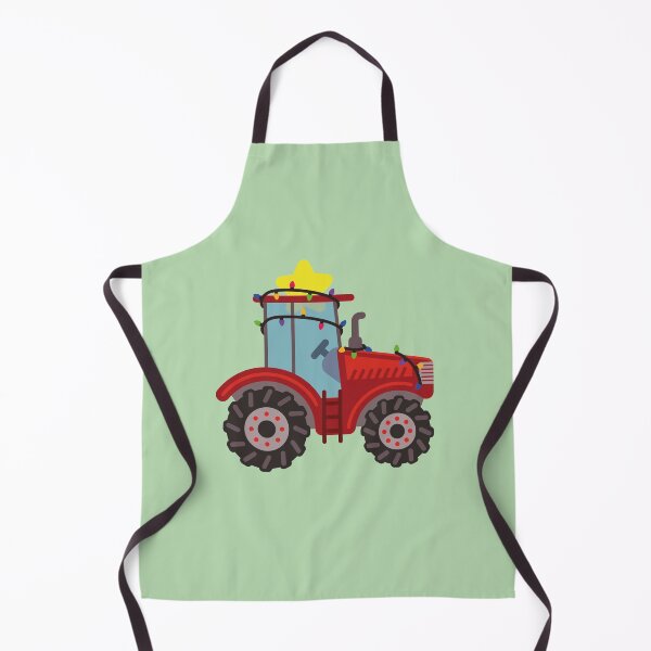 Item preview, Festive Red Tractor designed and sold by BSBgraphics.