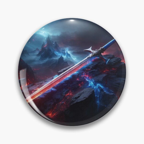 Item preview, Sword of Fire and Ice - Iconic Wonders | Reimagined Card Artwork designed and sold by Epic Upgrades.