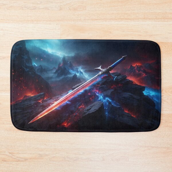 Item preview, Sword of Fire and Ice - Iconic Wonders | Reimagined Card Artwork designed and sold by Epic Upgrades.