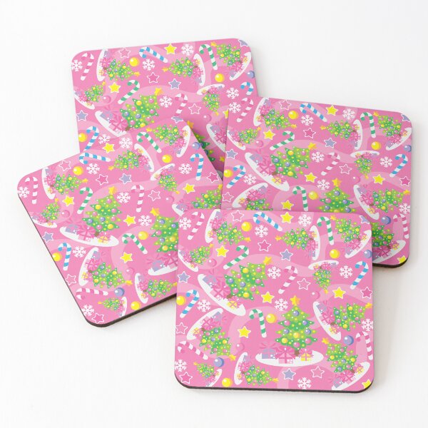 Item preview, Mini adventures christmas trees pink  designed and sold by smalladventures.