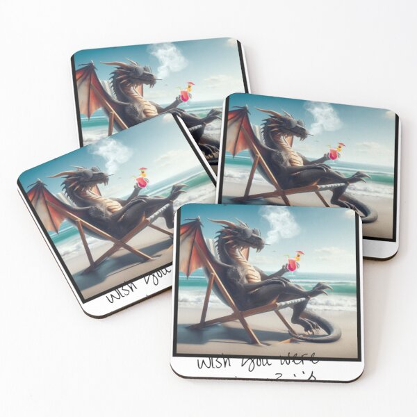 Item preview, AWOL Dragon - Wish You Were Here? designed and sold by MagickDragon.