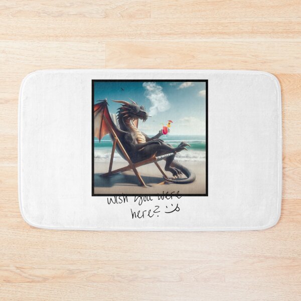 Item preview, AWOL Dragon - Wish You Were Here? designed and sold by MagickDragon.