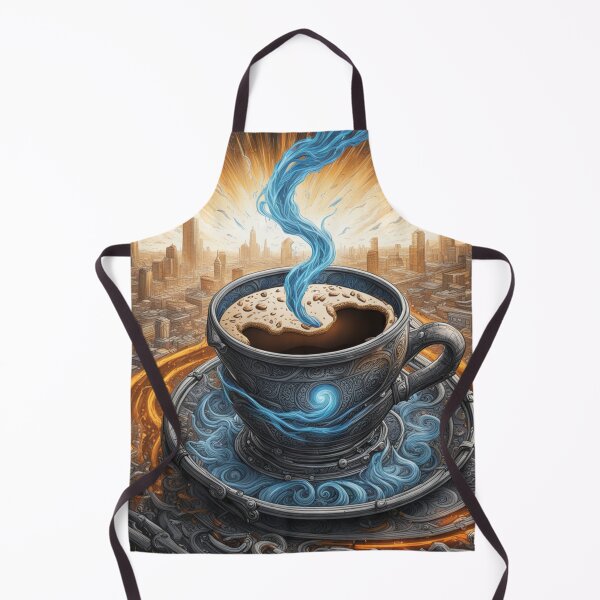 Item preview, For the Love of Coffee - Epic Beauty - Elegant Coffee Mug Steam with City Skyline View designed and sold by Butler in the Home.