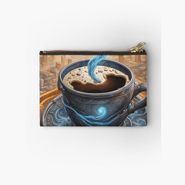 Item preview, For the Love of Coffee - Epic Beauty - Elegant Coffee Mug Steam with City Skyline View designed and sold by Butler in the Home.