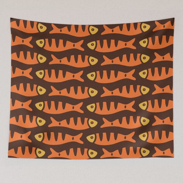 Item preview, Tiger Fish Pattern designed and sold by tonymagnerart.