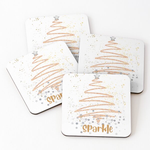 Item preview, Christmas Tree Sparkle Print designed and sold by kirkytracy.