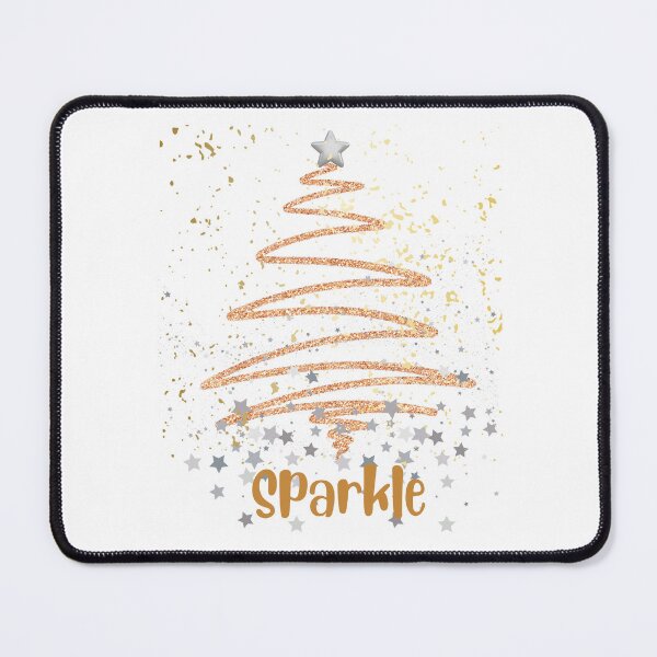 Item preview, Christmas Tree Sparkle Print designed and sold by kirkytracy.