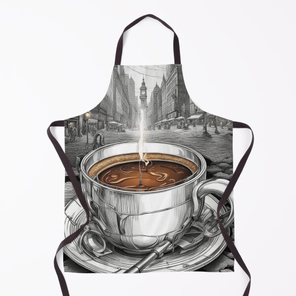 Item preview, For the Love of Coffee - Epic Beauty - Elegant Coffee Mug Steam with City Street View designed and sold by Butler in the Home.