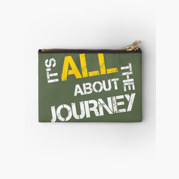 Item preview, Its All About the Journey quote - white designed and sold by JRP Design.