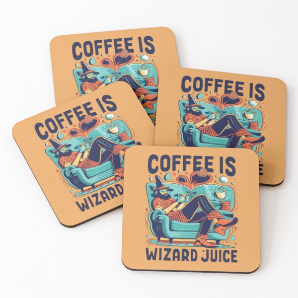 Item preview, Coffee Is Wizard Juice designed and sold by UrbanGraphixs.