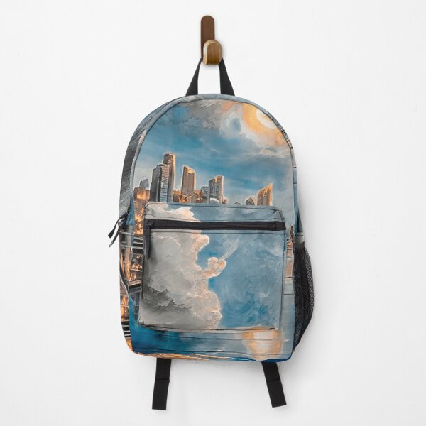 Item preview, A beautiful sunset over a vast city #13 designed and sold by mythographiaart.