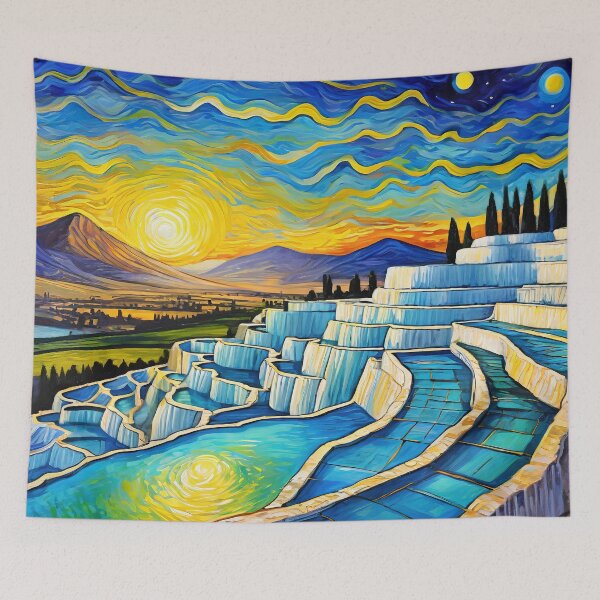 Item preview, Starry Night Pamukkale designed and sold by travelwitheric.