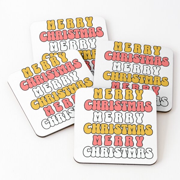 Item preview, Vibrant Merry Christmas Themed Retro Design designed and sold by letter4nico.