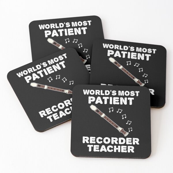 Item preview, World's Most Patient Recorder Teacher, Recorderist Funny designed and sold by doodlerob.