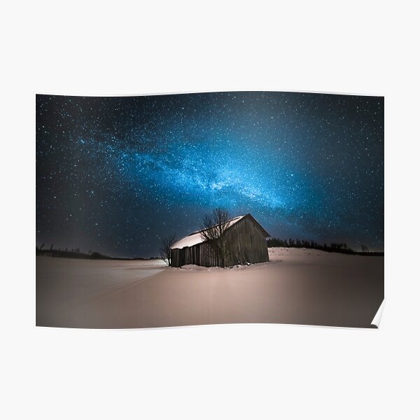 Gold light Poster