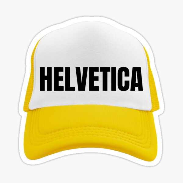 Artikel-Vorschau von Helvetica Hut Gutenburg! Der musikalische Trucker, designt und verkauft von bmillz.