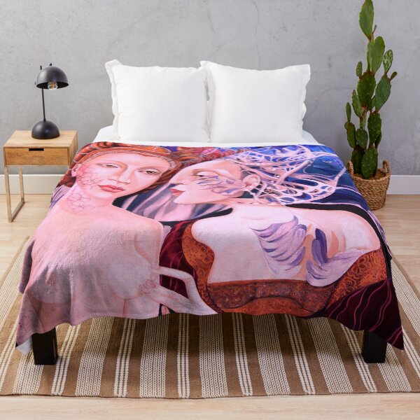 Item preview, The Two Ladies- Winter and Autumn designed and sold by Tatyana Binovska.
