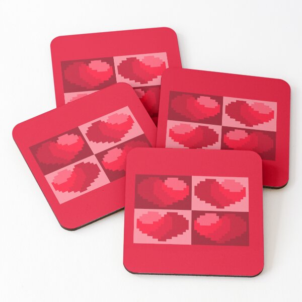 Item preview, Perfect Little Pixel Hearts designed and sold by rin3d .