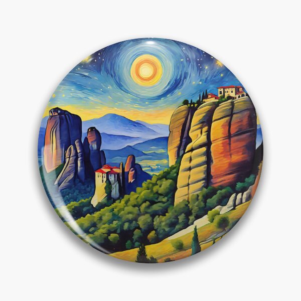 Item preview, Starry Night Meteora designed and sold by travelwitheric.