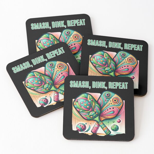 Item preview, Pastel Pickleball Mantra Design designed and sold by delohill.